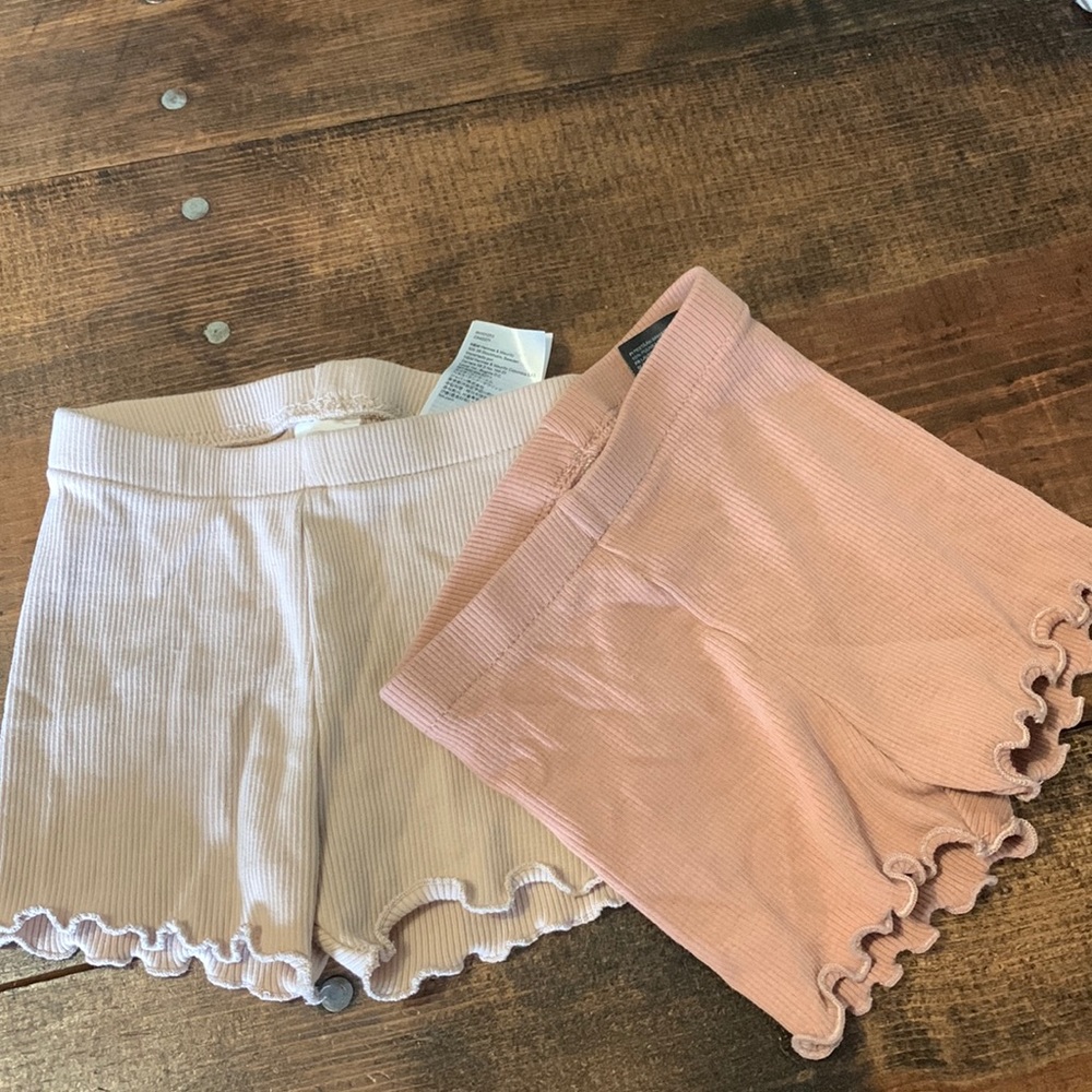 Ribbed short set